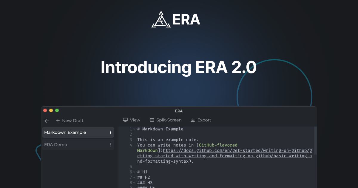 Introducing ERA 2.0